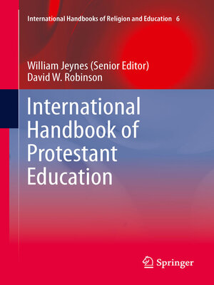 cover image of International Handbook of Protestant Education